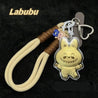 Labubu 20mg Gold Charm Keychain Style 2 Metal Keychain