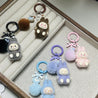 Labuboo Pom Pom Fluff Keychain 3D Keychain