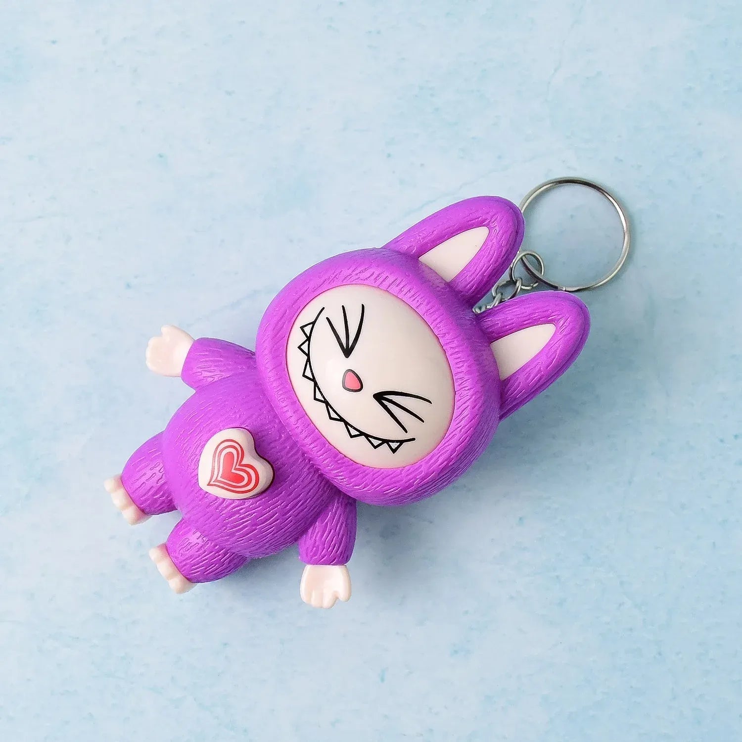 Labubu Monochrome Mood Swings Keychain Expression Keychain