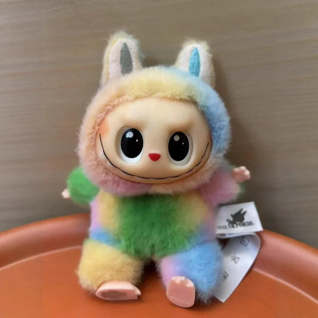 Labubu The Monsters Secret Rainbow Plush Pendant Plush Keychain