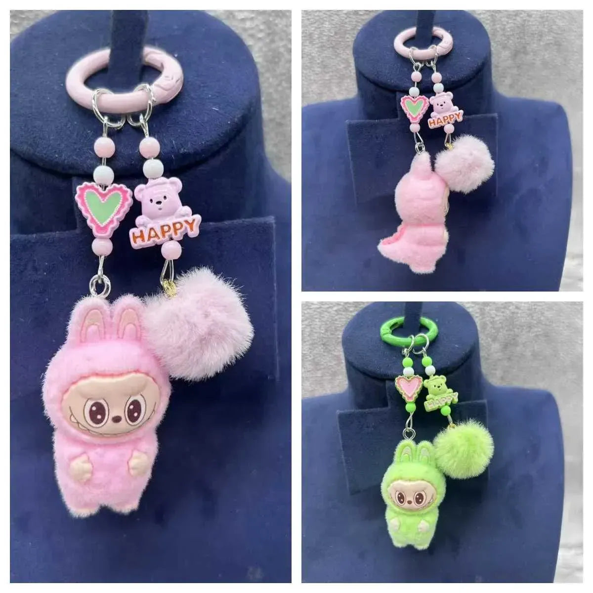 Labubu Luxe Premium Charm Keychain Plush Keychain