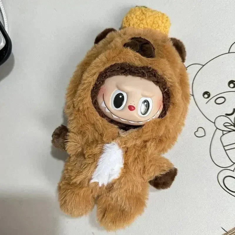 Handmade Labubu Capybara Onesie Doll Outfit