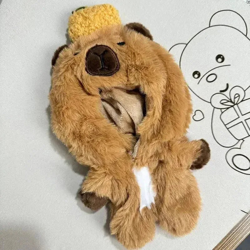 Handmade Labubu Capybara Onesie Doll Outfit