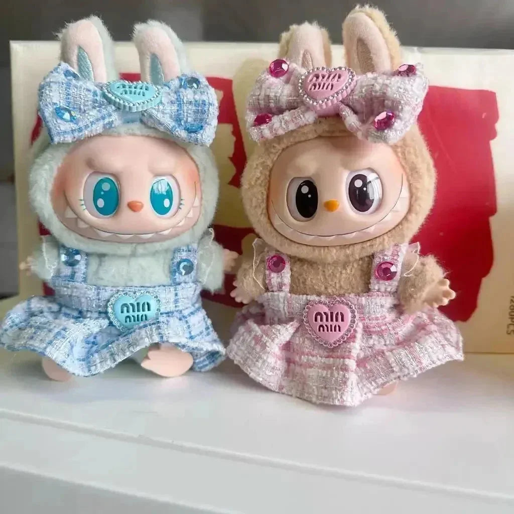 Handmade Labubu Heart Dress Outfit Doll Outfit