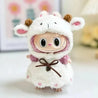 Handmade Labubu White Sheep Outfit Doll Outfit