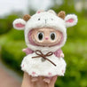 Handmade Labubu White Sheep Outfit Doll Outfit