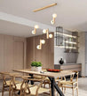 Calarbo™ Prescott - Modern Wooden Bulb Chandelier Chandelier