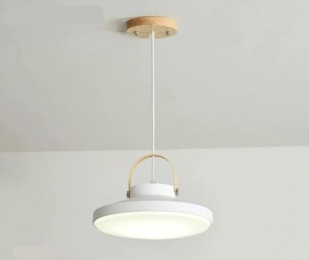 Calarbo™ Buford - Modern Nordic LED Hanging Pendant Lamp White Small - 9" x 6" Light