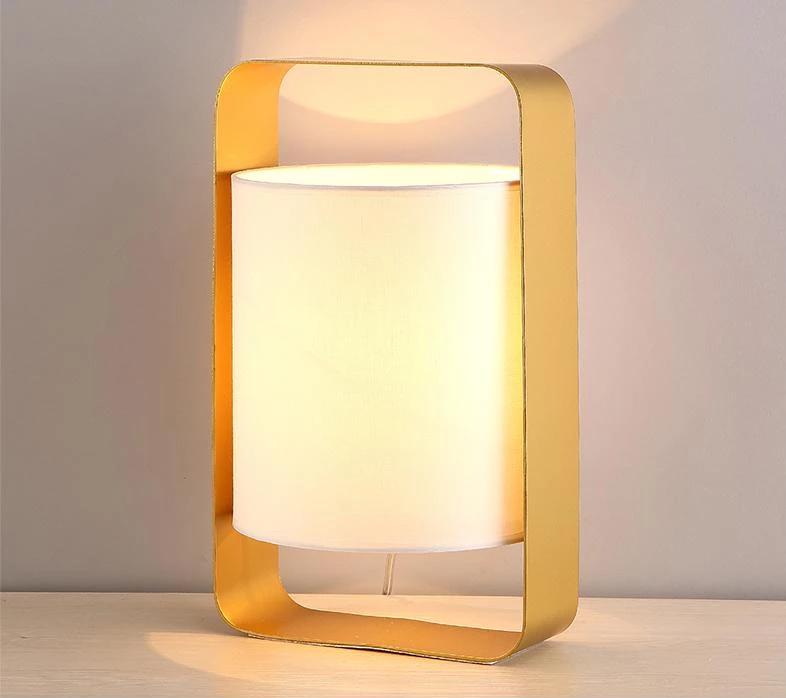 Calarbo™ Nate - Modern Frame Floating Lantern Desk Lamp Light