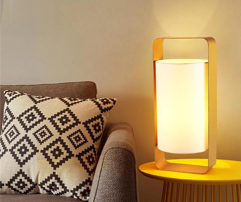 Calarbo™ Nate - Modern Frame Floating Lantern Desk Lamp Light