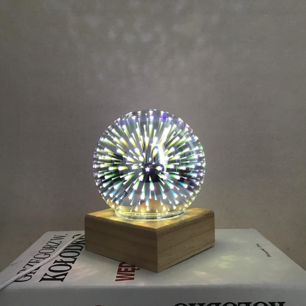 Calarbo™ Modern Art-Deco Crystal Ball Night Light