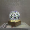Calarbo™ Modern Art-Deco Crystal Ball Night Light
