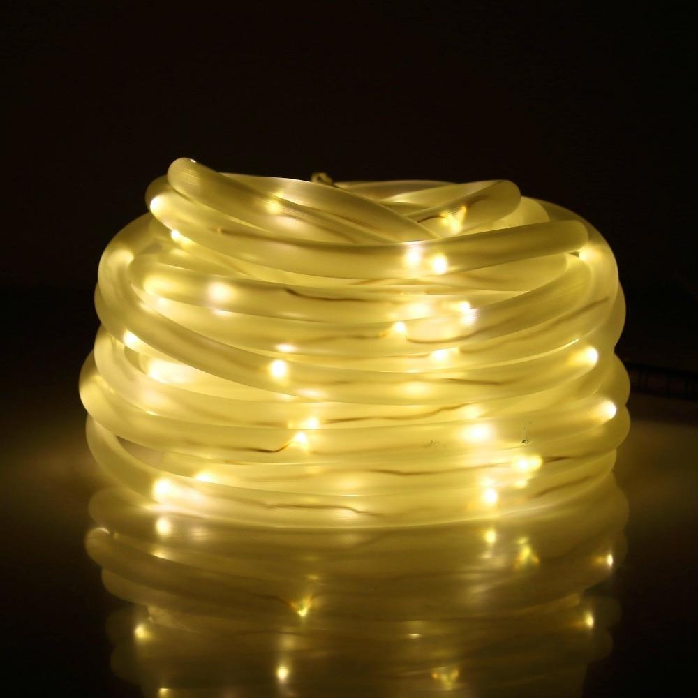 Calarbo™ LED Solar Tube String Garden Lights