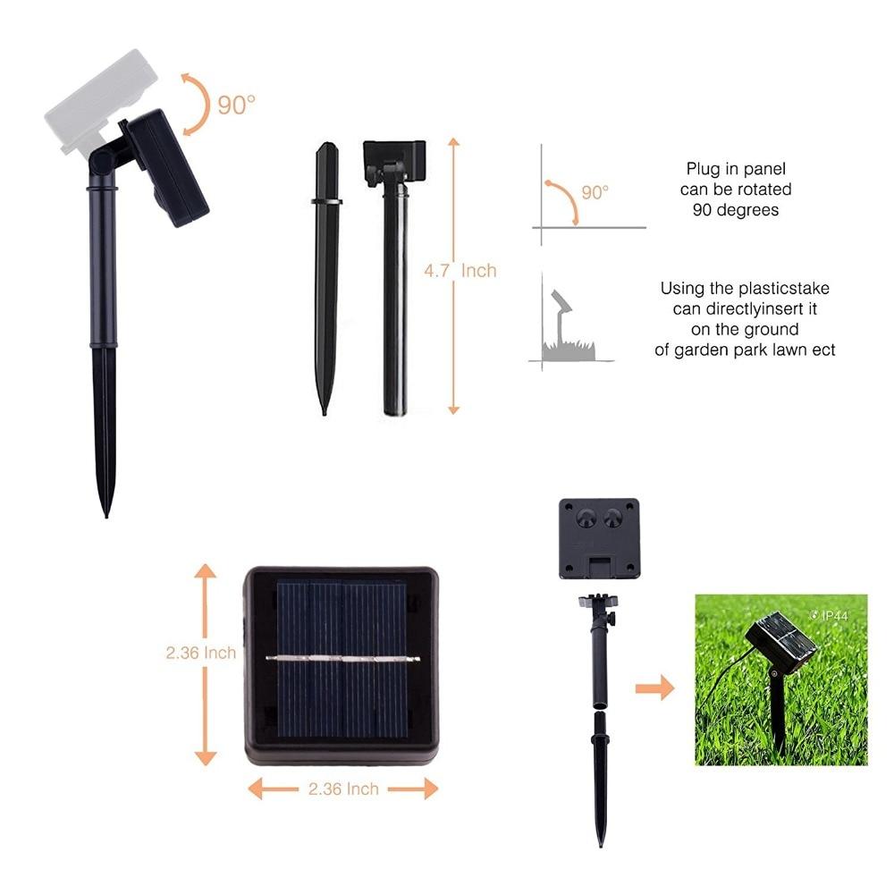 Calarbo™ LED Solar Tube String Garden Lights
