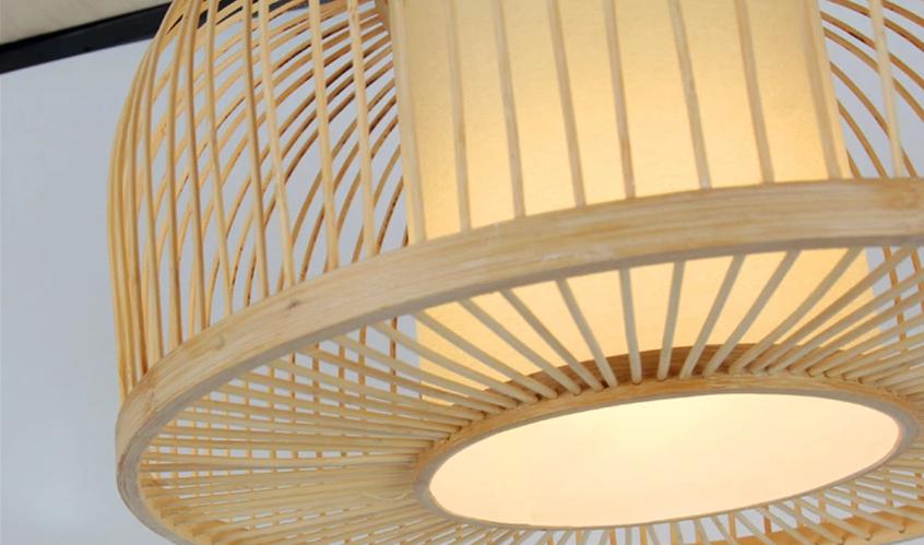 Calarbo™ Calico - Bamboo Pendant Hanging Light Light