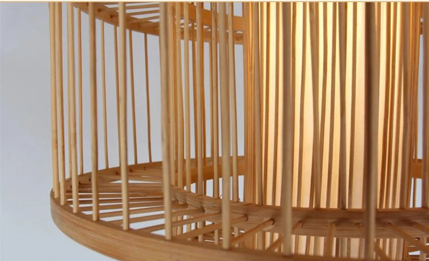 Calarbo™ Calico - Bamboo Pendant Hanging Light Light