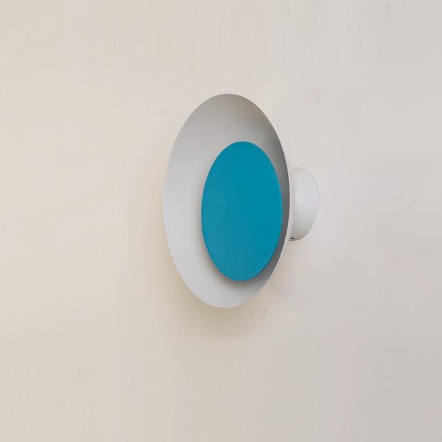 Calarbo™ Grais - Modern Nordic Macaroon Moon LED Wall Lamp White & Blue Light