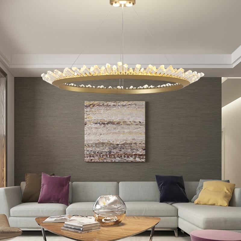 Calarbo™ Mignonette - Modern Crystal LED Chandelier Gold Chandelier
