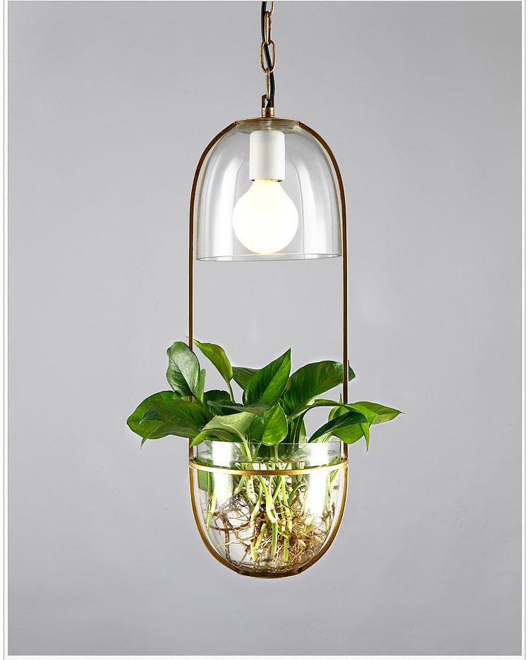 Calarbo™ Lileas - Modern Hanging Planter Lamp Light