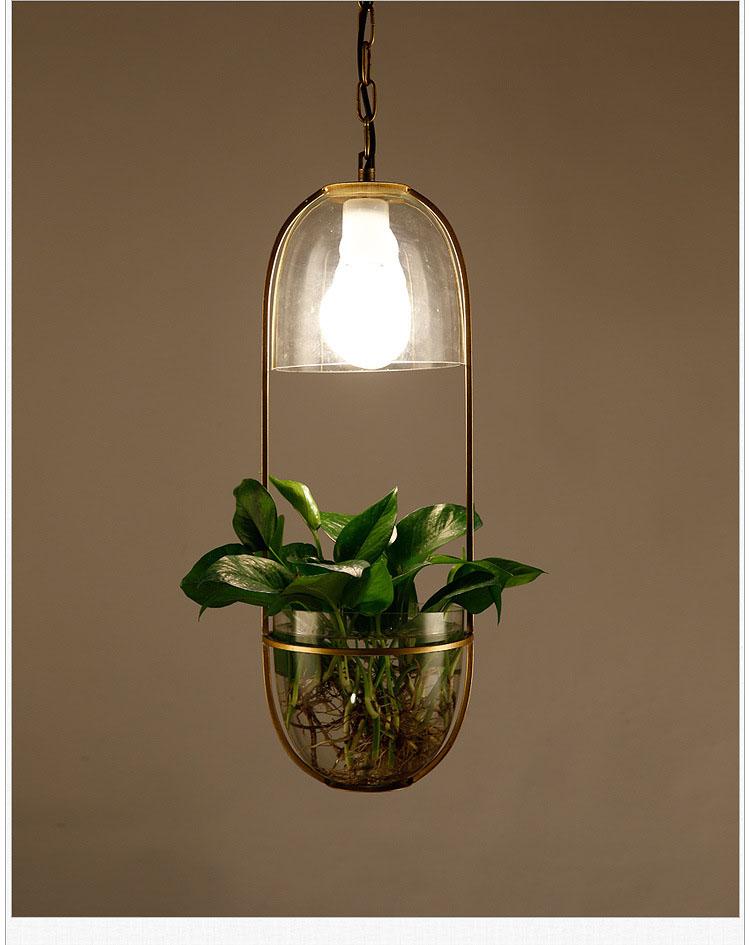 Calarbo™ Lileas - Modern Hanging Planter Lamp Light