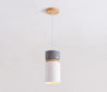 Calarbo™ Brantley - Modern Nordic LED Pendant Light White & Gray 1 x Round Base Light