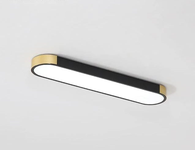 Calarbo™ Bellarose - LED Ceiling Light Black Medium - 25.5" Cool White Light