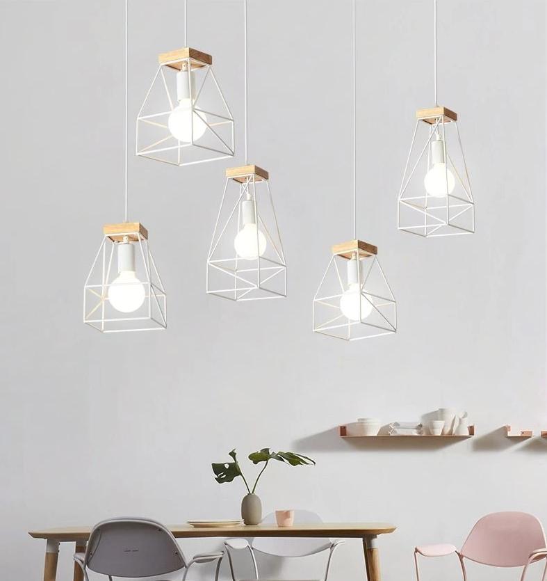 Calarbo™ Fender - Vintage Hanging Cage Lamp Light