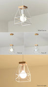 Calarbo™ Fender - Vintage Hanging Cage Lamp Light