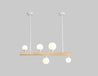 Calarbo™ Hershal - Bulb Chandelier 5 Light Bulbs - 31.5" Chandelier