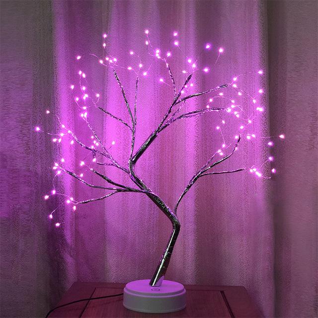 Calarbo™ USB Battery Powered LED Fairy Lights Home Decor Pink Light