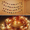 Calarbo™ Strung - LED Fairy Light String with Photo Clips Light