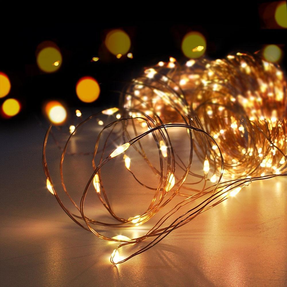 Calarbo™ Strung - LED Fairy Light String with Photo Clips Light