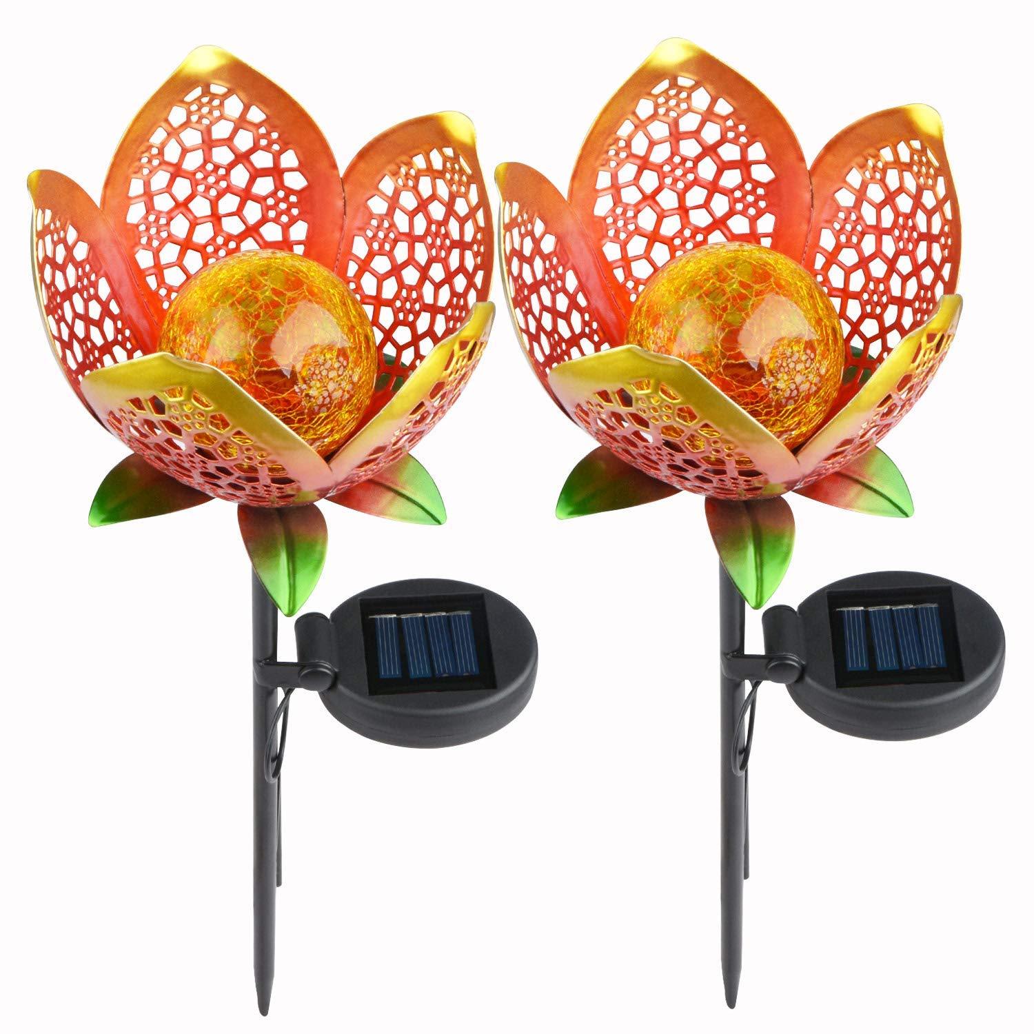 Calarbo™ Solar Powered Flower Stake Garden Light