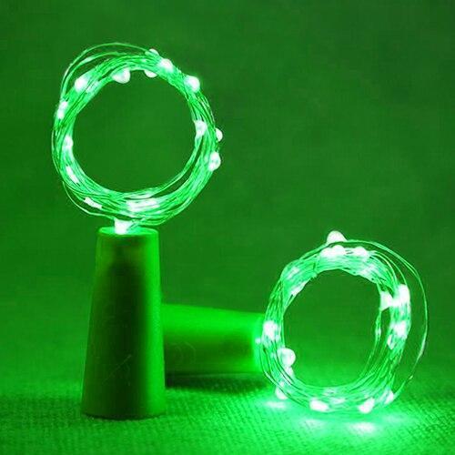 Calarbo™ Brightly - LED Wine Bottle Fairy Lights Green Light