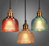 Calarbo™ Sosie - Retro European Color Glass Pendant Light Orange Light