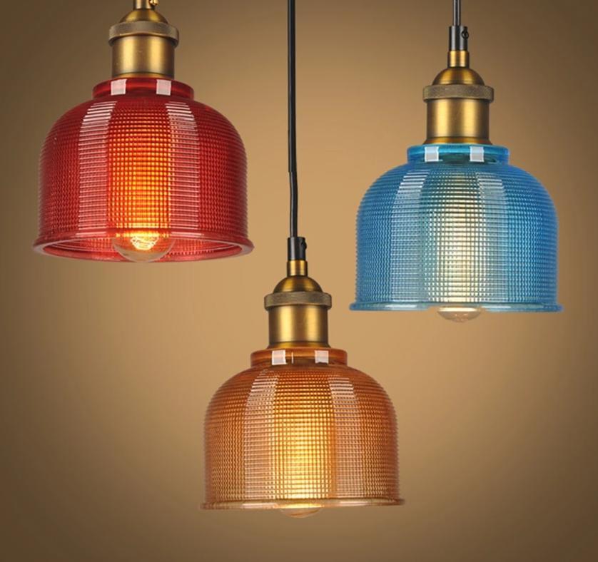 Calarbo™ Sosie - Retro European Color Glass Pendant Light Light