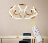 Calarbo™ Rocco - Modern Abstract Chandelier Gold