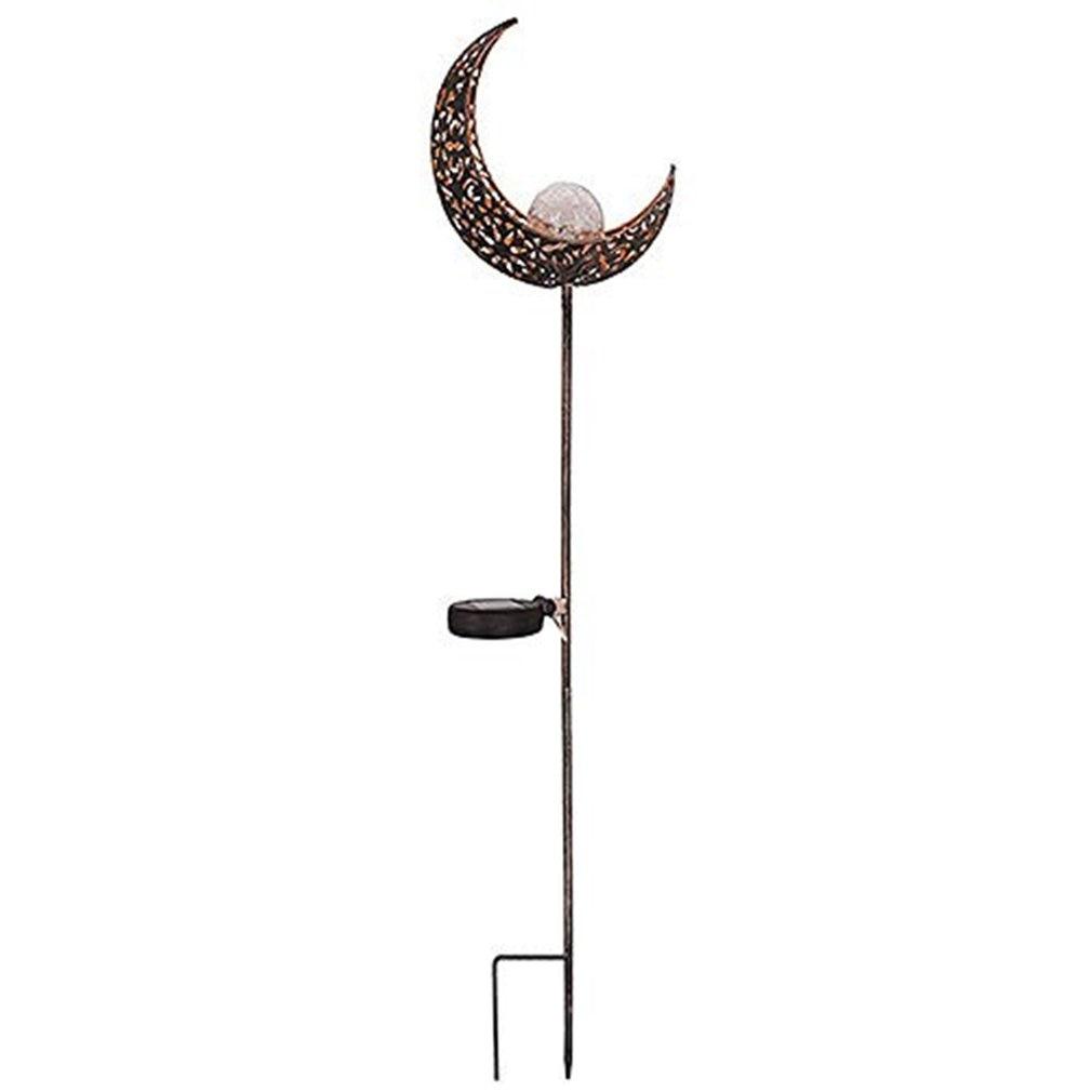 Calarbo™ Solar Crescent Moon Stake Garden Light