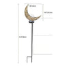 Calarbo™ Solar Crescent Moon Stake Garden Light