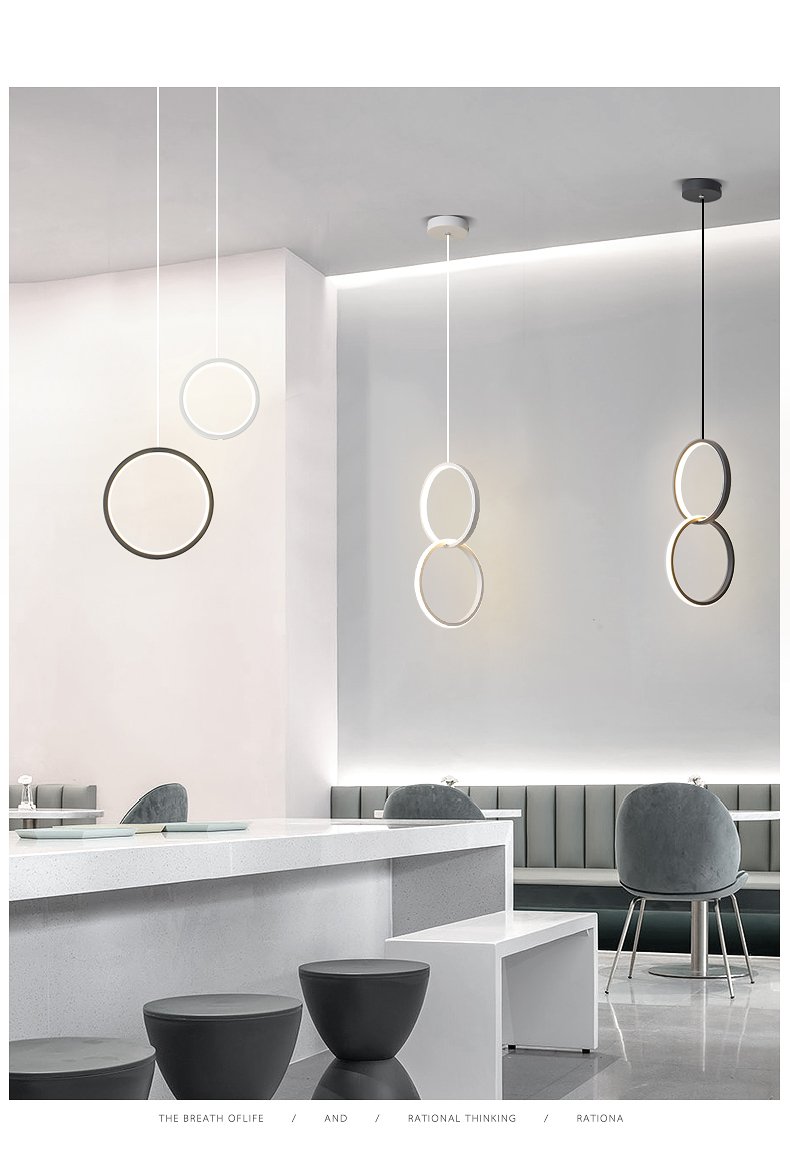 Calarbo™ Kavita - Circular LED Hanging Light