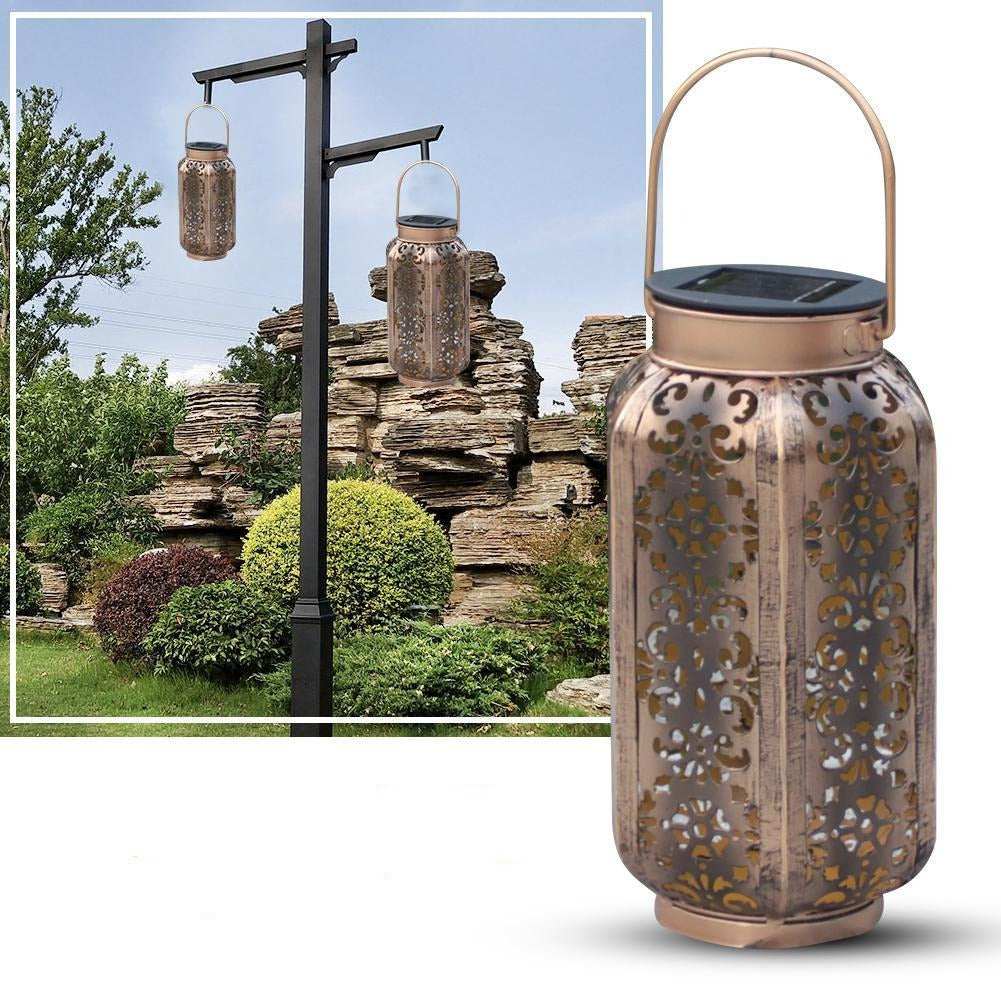 Calarbo™ Soraya - LED Solar Powered Outdoor Moroccan Lamp