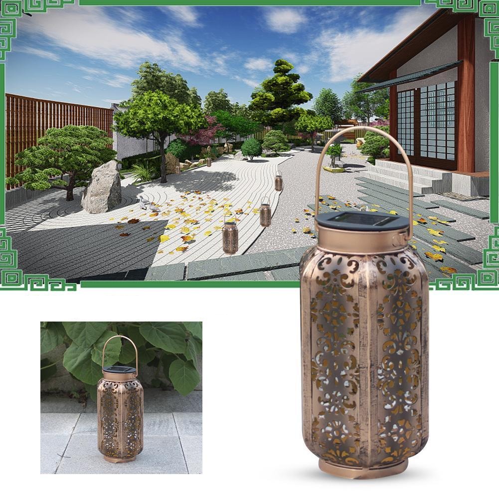 Calarbo™ Soraya - LED Solar Powered Outdoor Moroccan Lamp