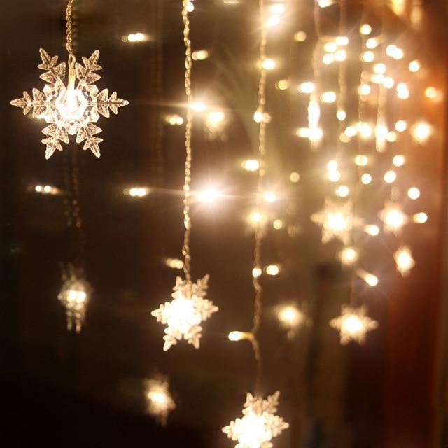 Calarbo™ Snowflake Hanging LED Lights Warm White