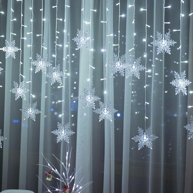 Calarbo™ Snowflake Hanging LED Lights Cold White