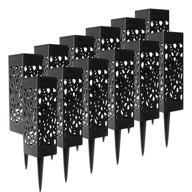 Calarbo™ Abbas - Moroccan Outdoor Solar Lamps 12 Lamps