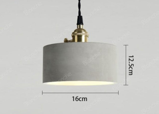 Calarbo™ Galvin - Modern Industrial Pendant Light 6" x 5"