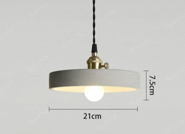 Calarbo™ Galvin - Modern Industrial Pendant Light 8" x 3"