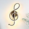 Calarbo™ LED Music Note Wall Lamp Black