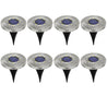 Calarbo™ LED Solar Pathway Garden Light 8 Pieces