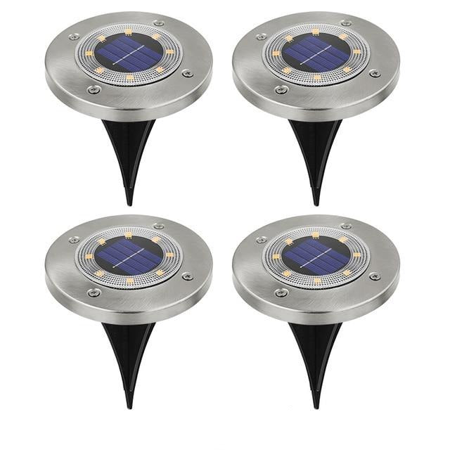 Calarbo™ LED Solar Pathway Garden Light 4 Pieces